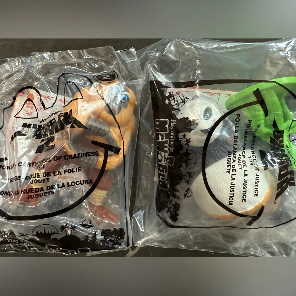 McDonald's Happy Meal Toys -Kung Fu Panda 2, Rio, The Croods, Madagascar 3. - Picture 4 of 8